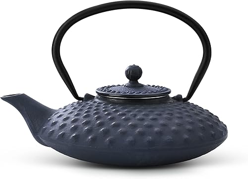Théière en fonte 1,25l bleu, Xilin
