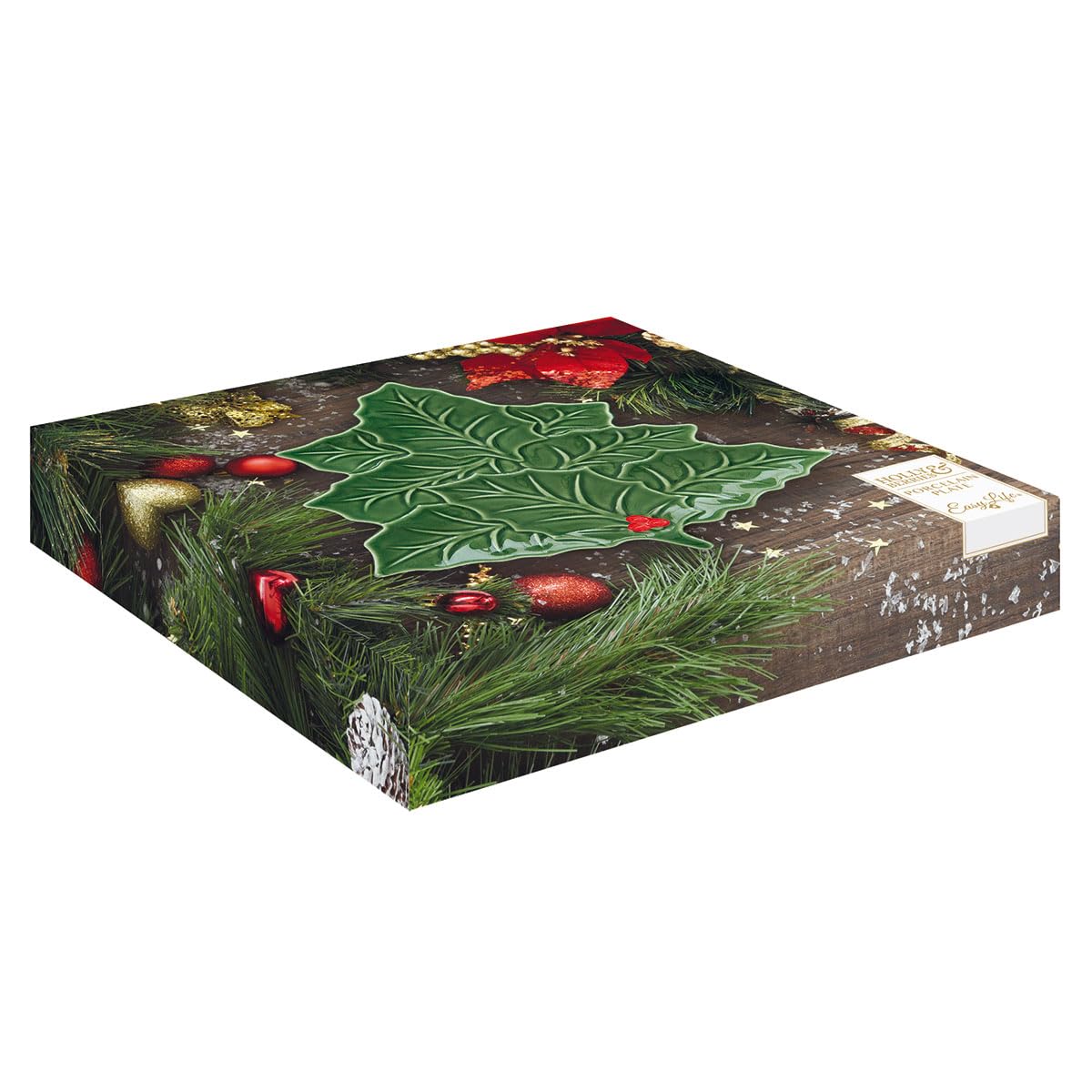 Assiette Houx et Baies, Holly & Berries