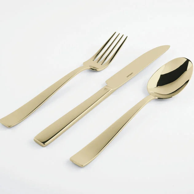 Ménagère 24 pièces, Flat Miroir Champagne, SAMBONET