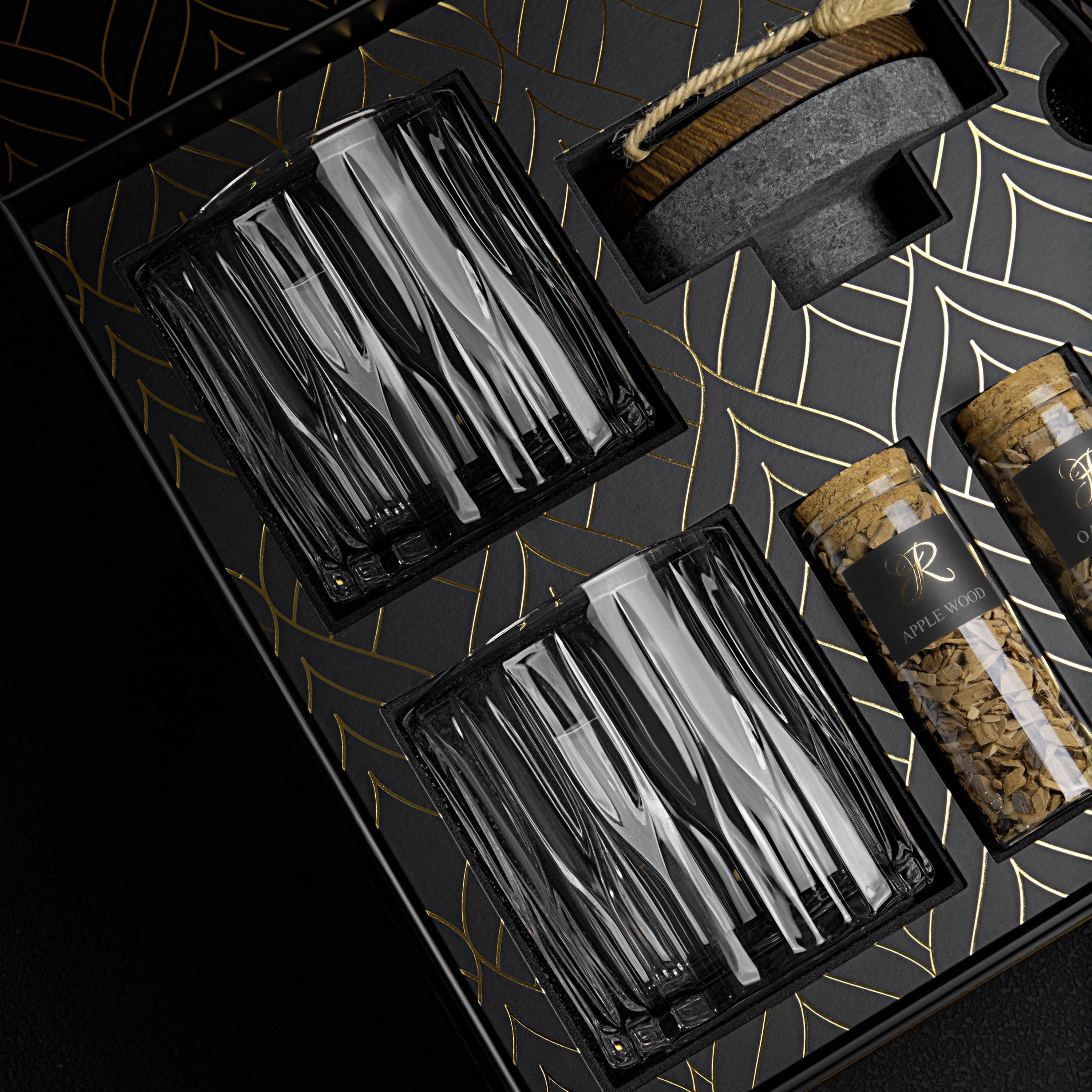 Le coffret cadeau : kit fumoir pour whisky et cocktails
