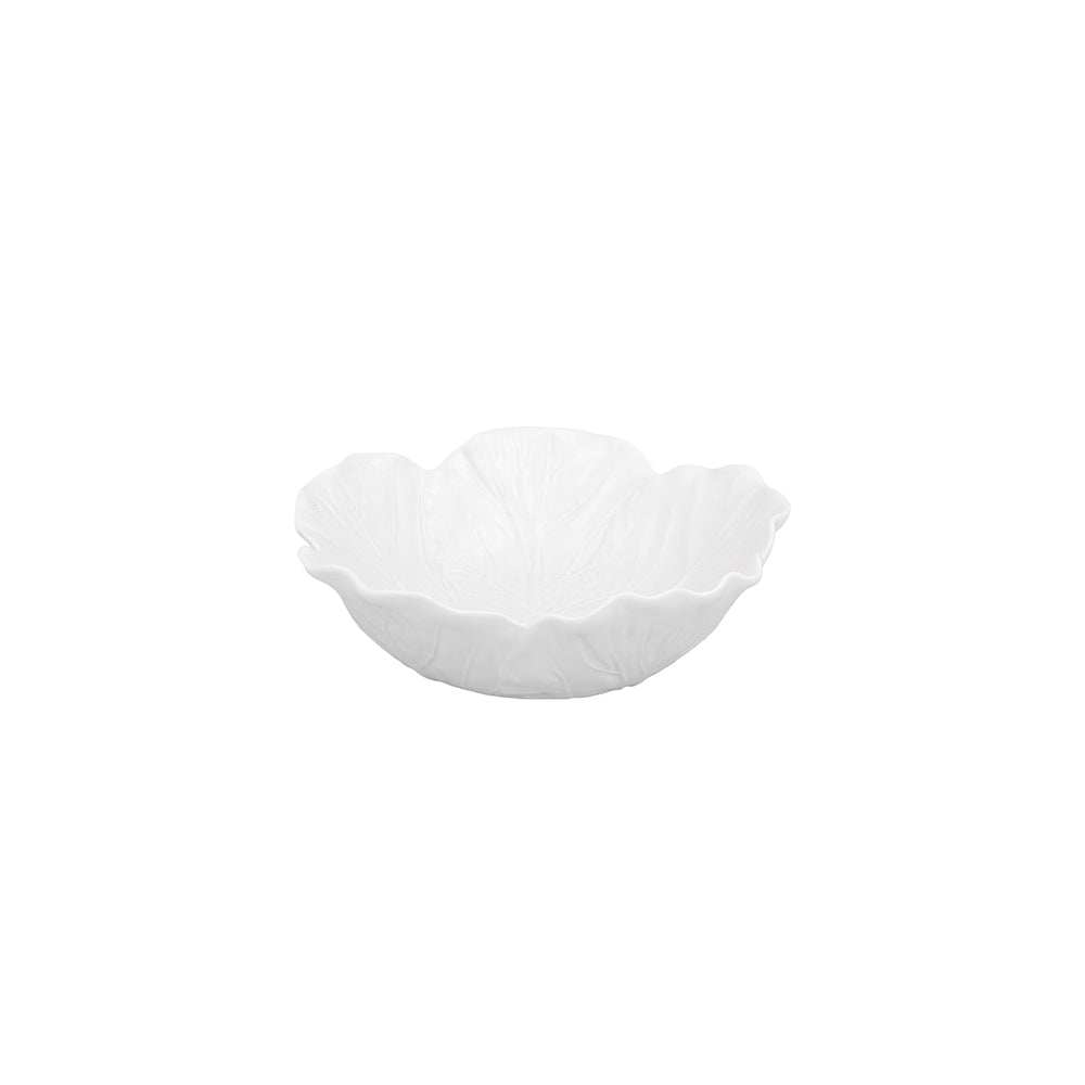 Bol Moyen 32cm , Chou Blanc, Bordallo Pinheiro