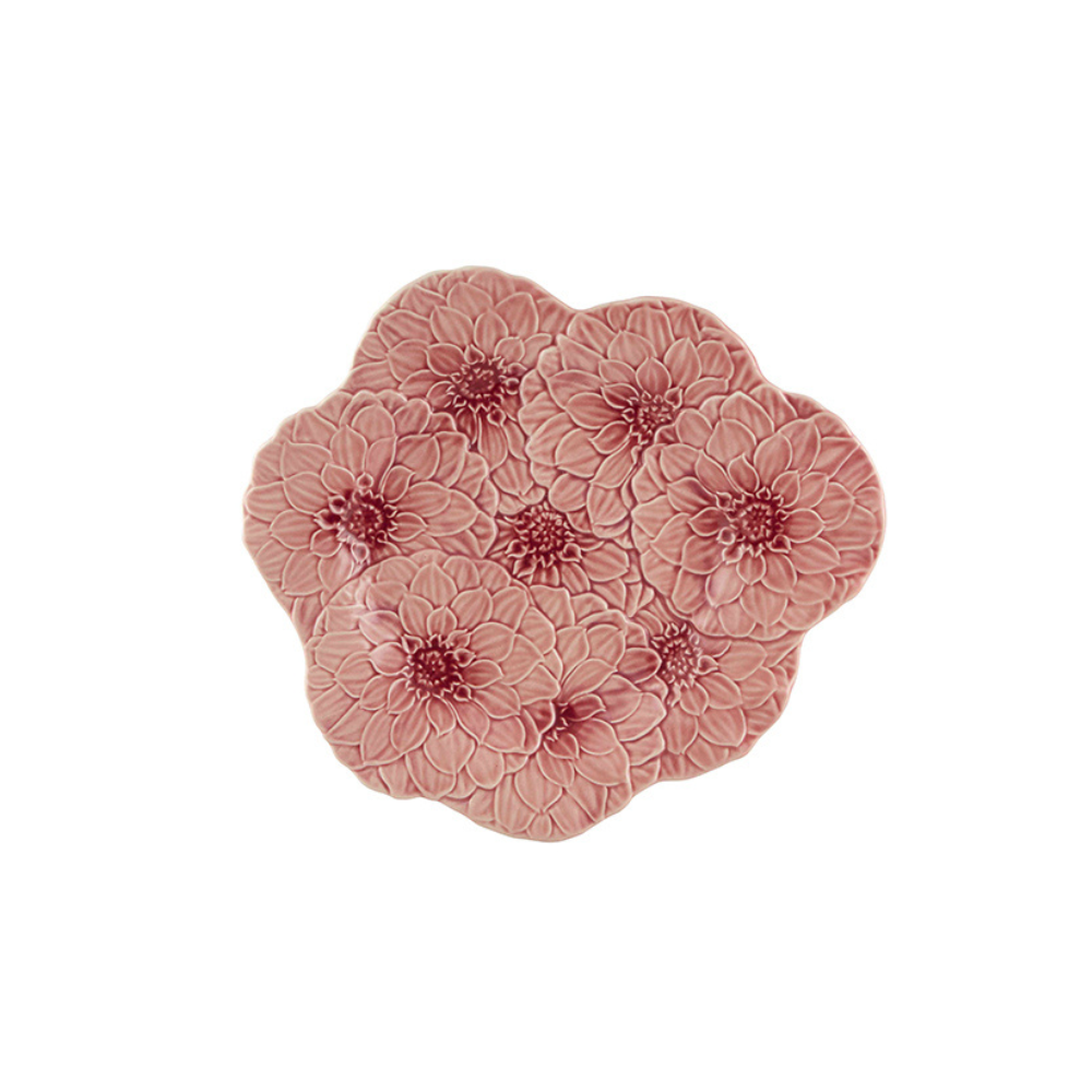 Assiette Plate Dahlia, Maria Flor, Bordallo Pinheiro