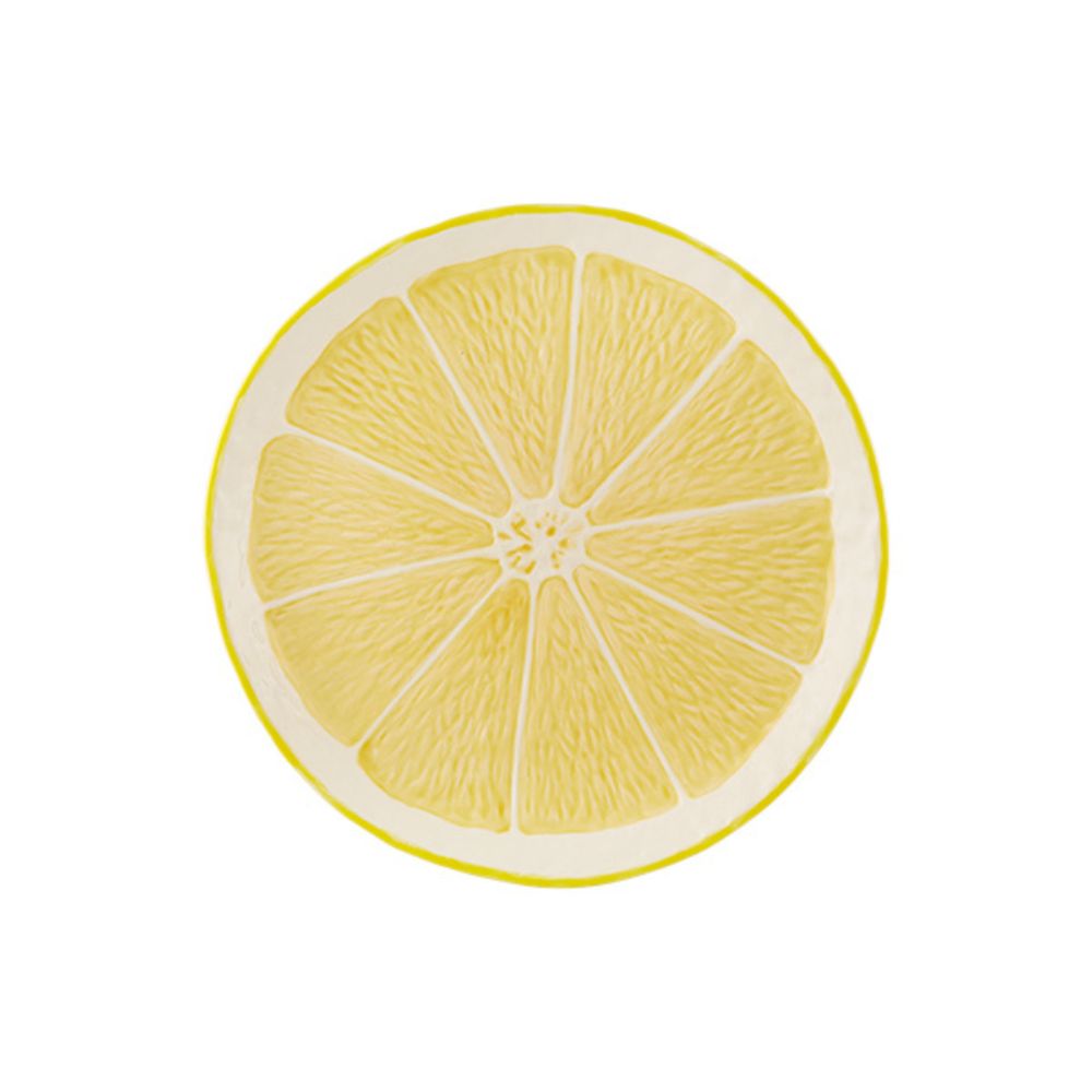 Assiette de présentation, Citron, Bordalo Pinheiro