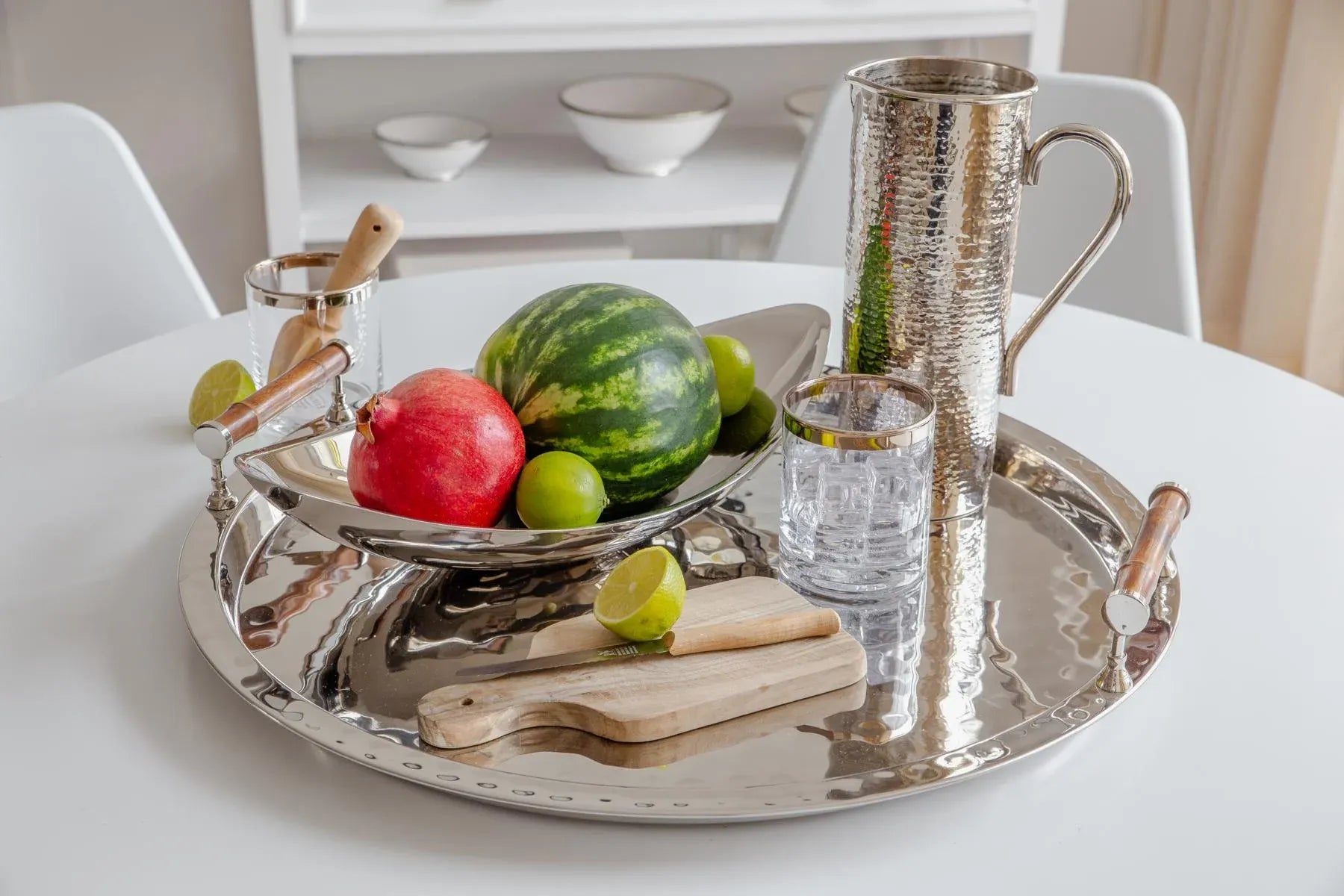 Plateau Martelé 55 cm Hugo, Edzard