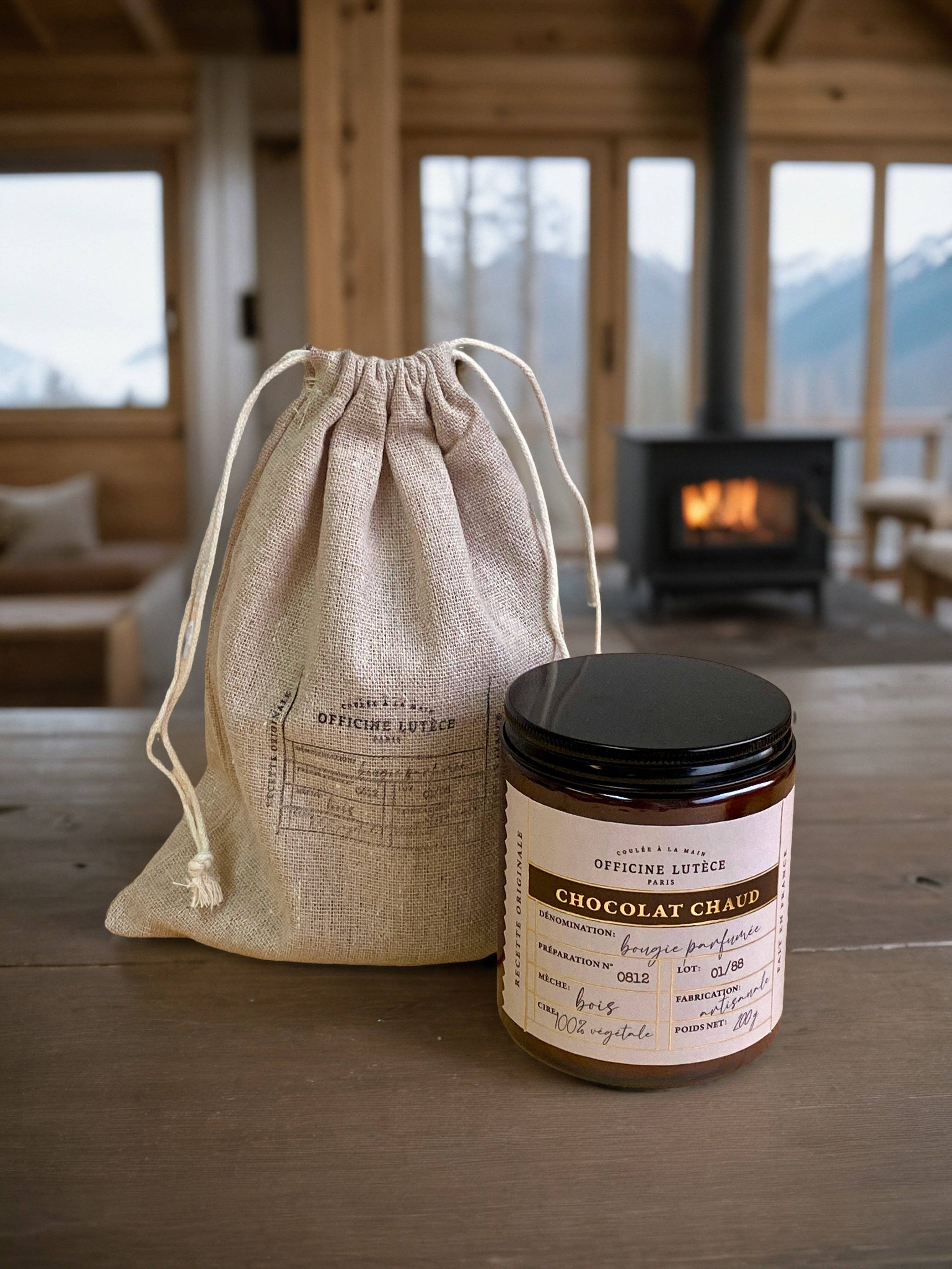 Bougie parfumée Chocolat Chaud - 200g