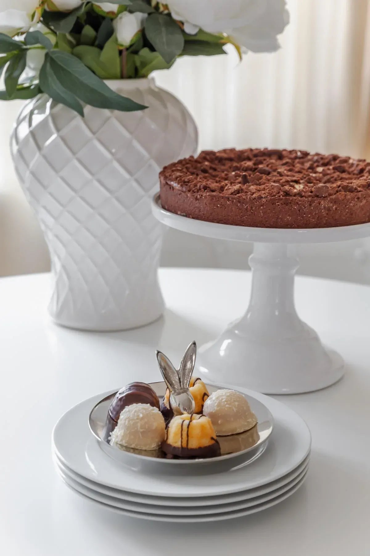 Plat Biscuit 15 cm Lapin ,Edzard