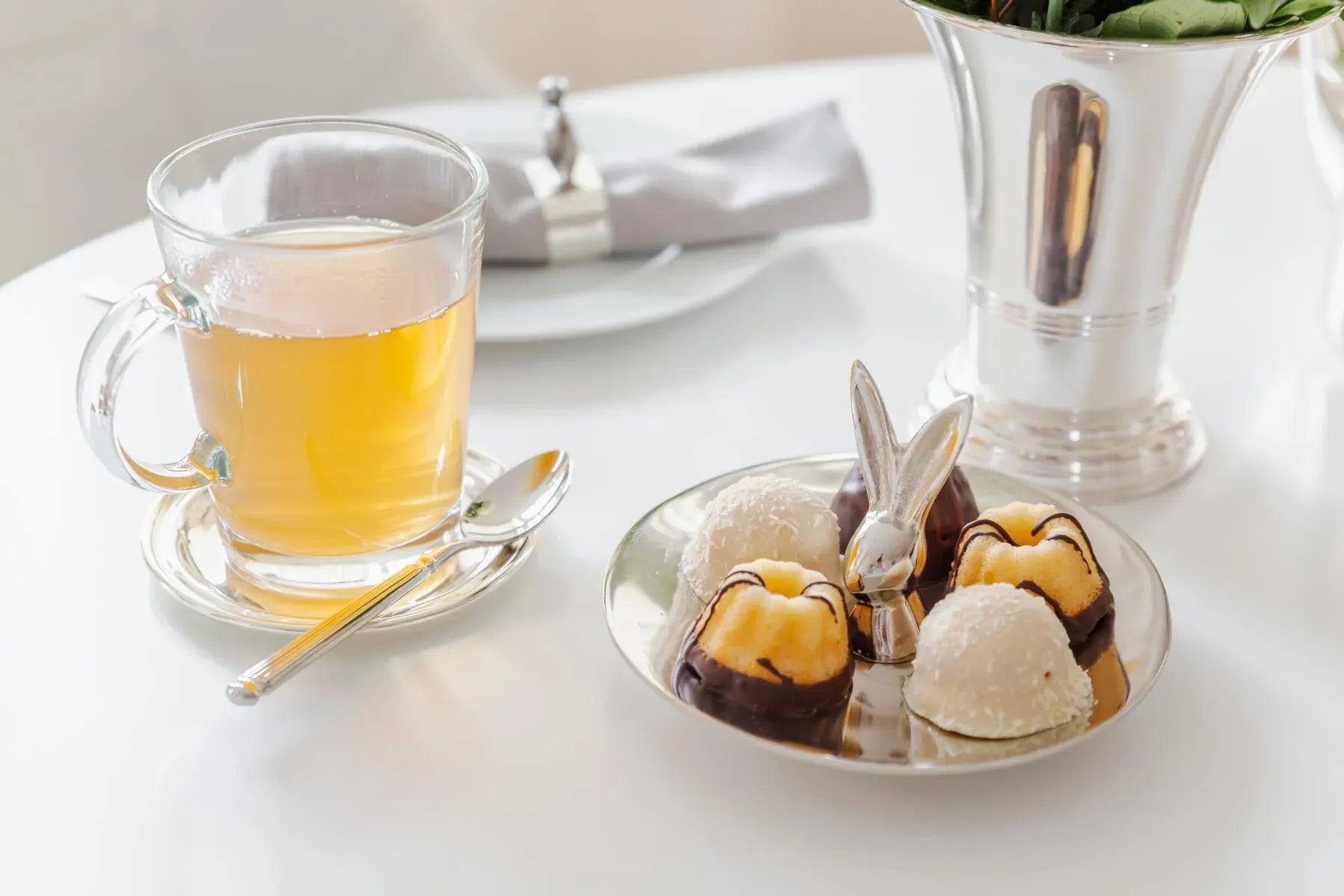 Plat Biscuit 15 cm Lapin ,Edzard