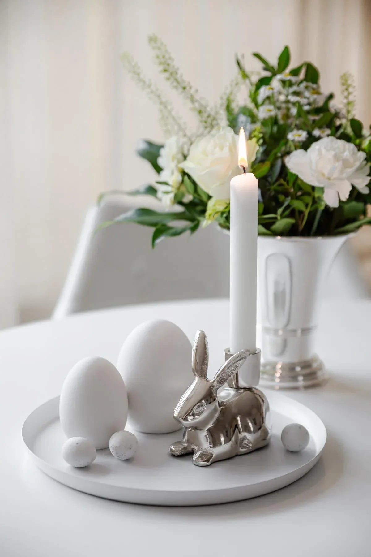 Bougeoir Lapin 8 cm, Edzard