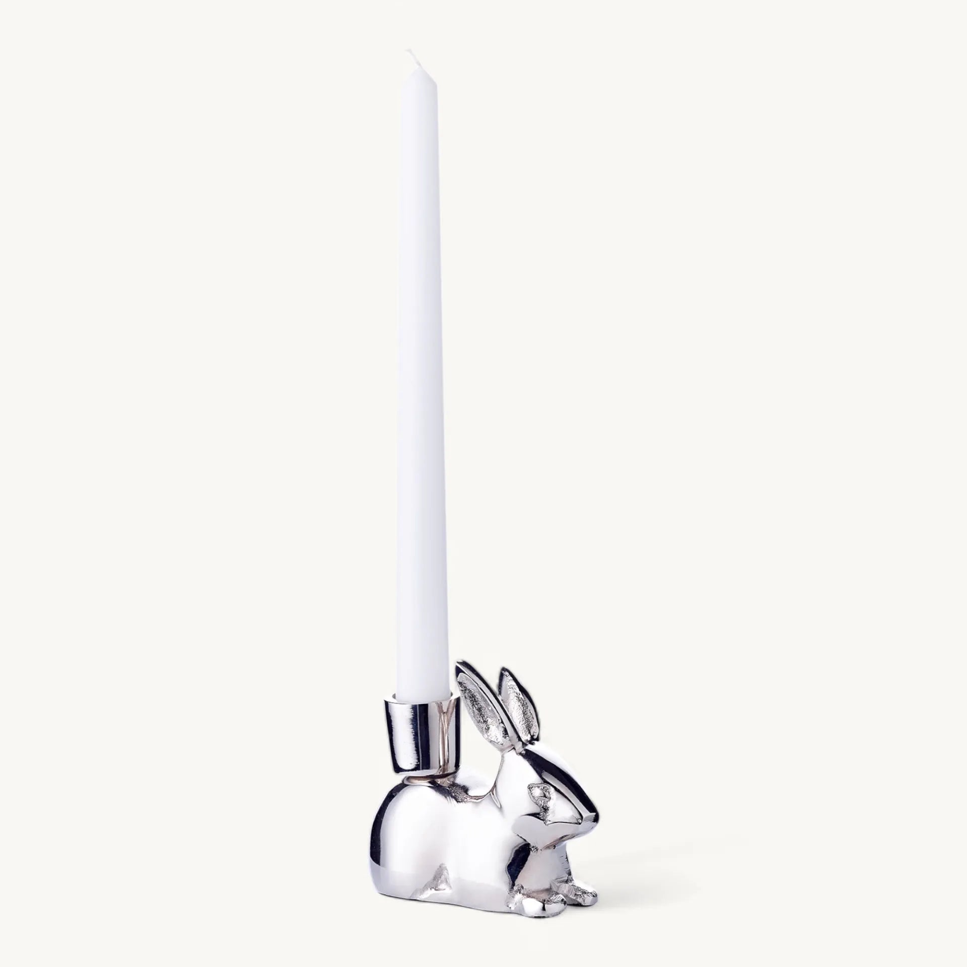 Bougeoir Lapin 8 cm, Edzard