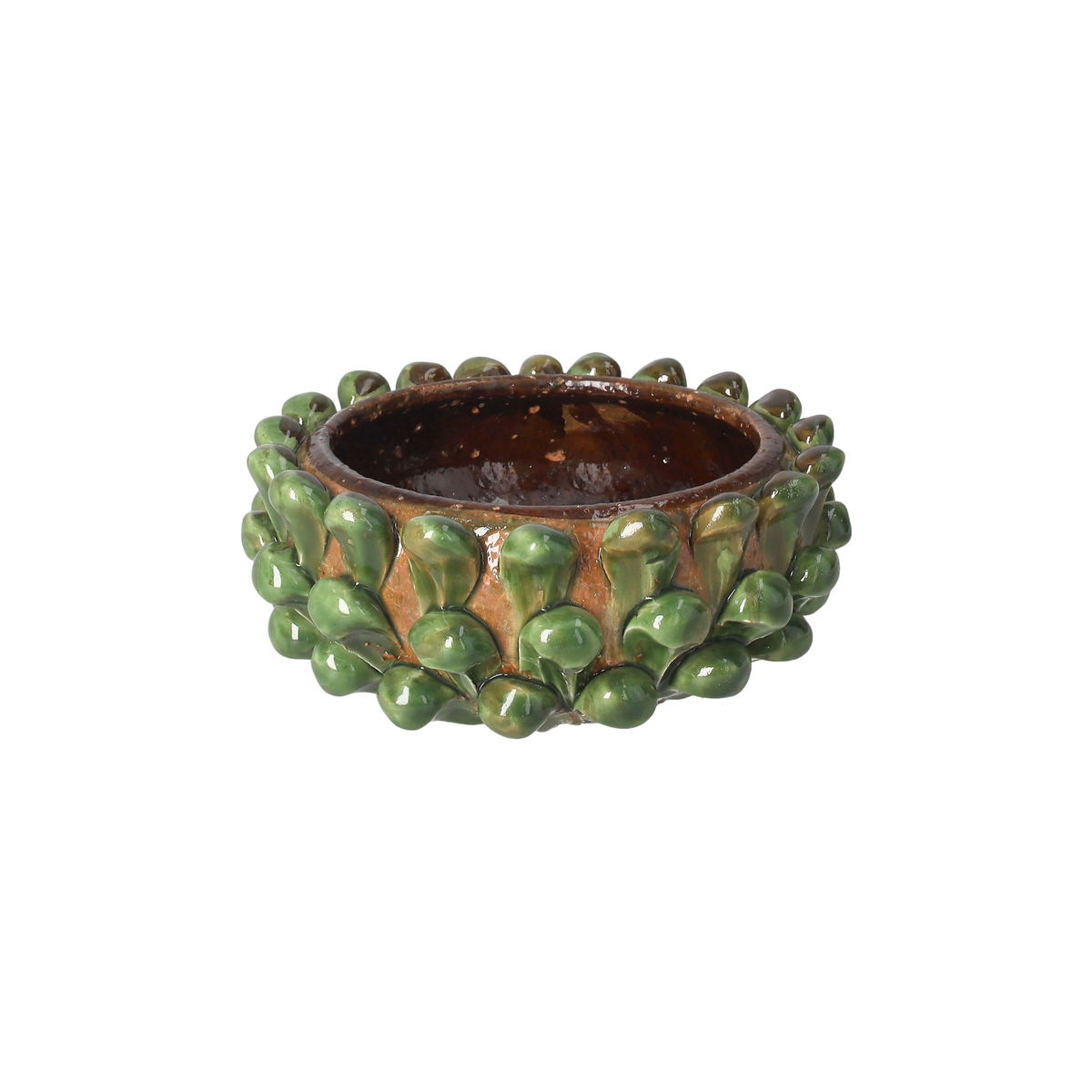 Bol artisanal en terre cuite H.10x23
