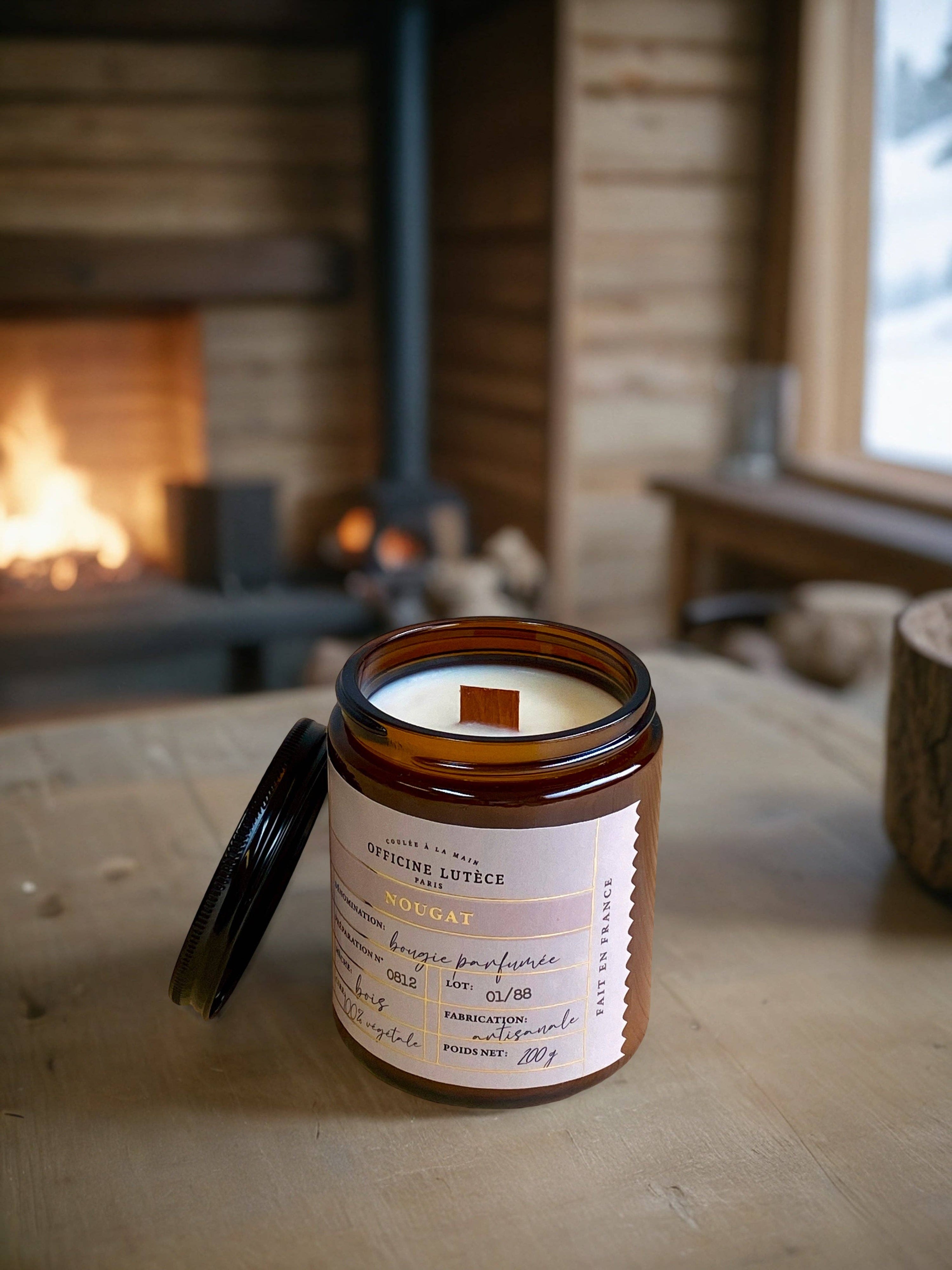 Bougie parfumée Nougat - 200g