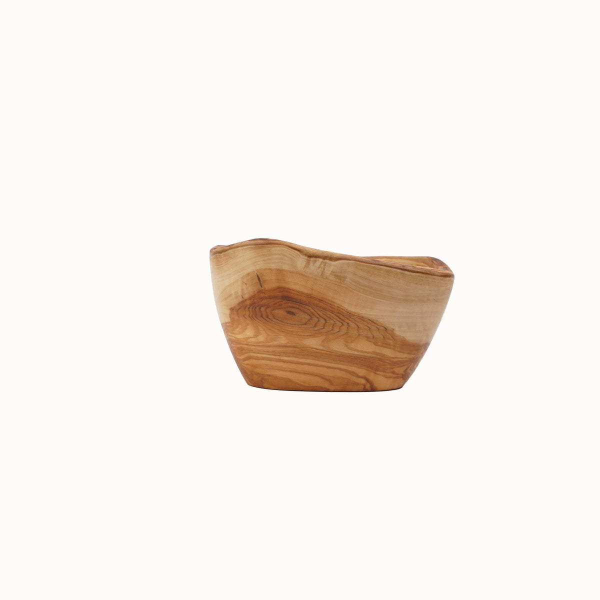 Handcrafted Rustic Olive Wood Salad Bowls: Diam 28-29 x H 10-14cm