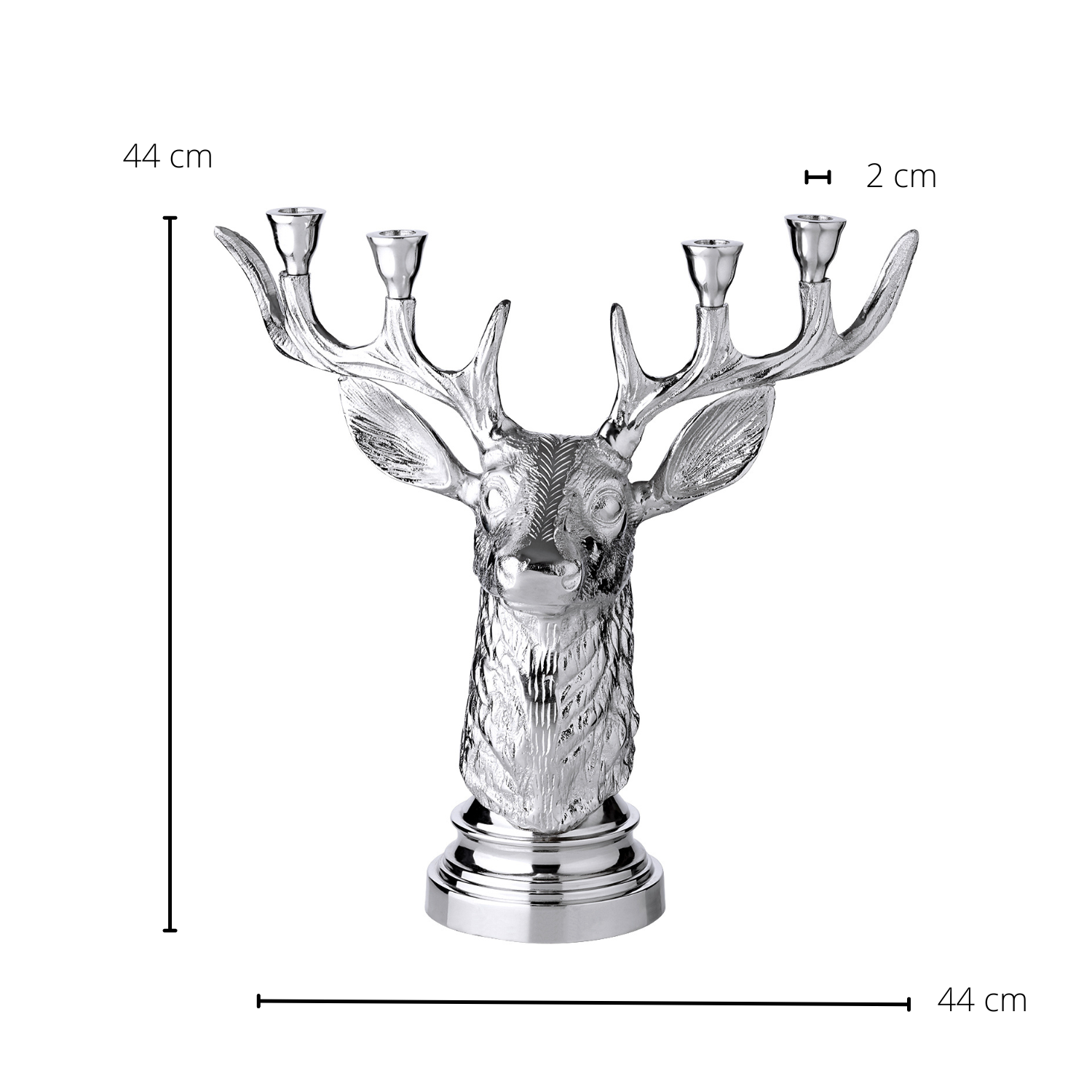 Chandelier Cerf 43.5 cm, Ritu, Edzard