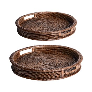 Plateaux ronds Saya 35 cm, Bastide