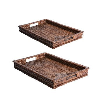 Plateau rectangle Saya 40 cm, Bastide