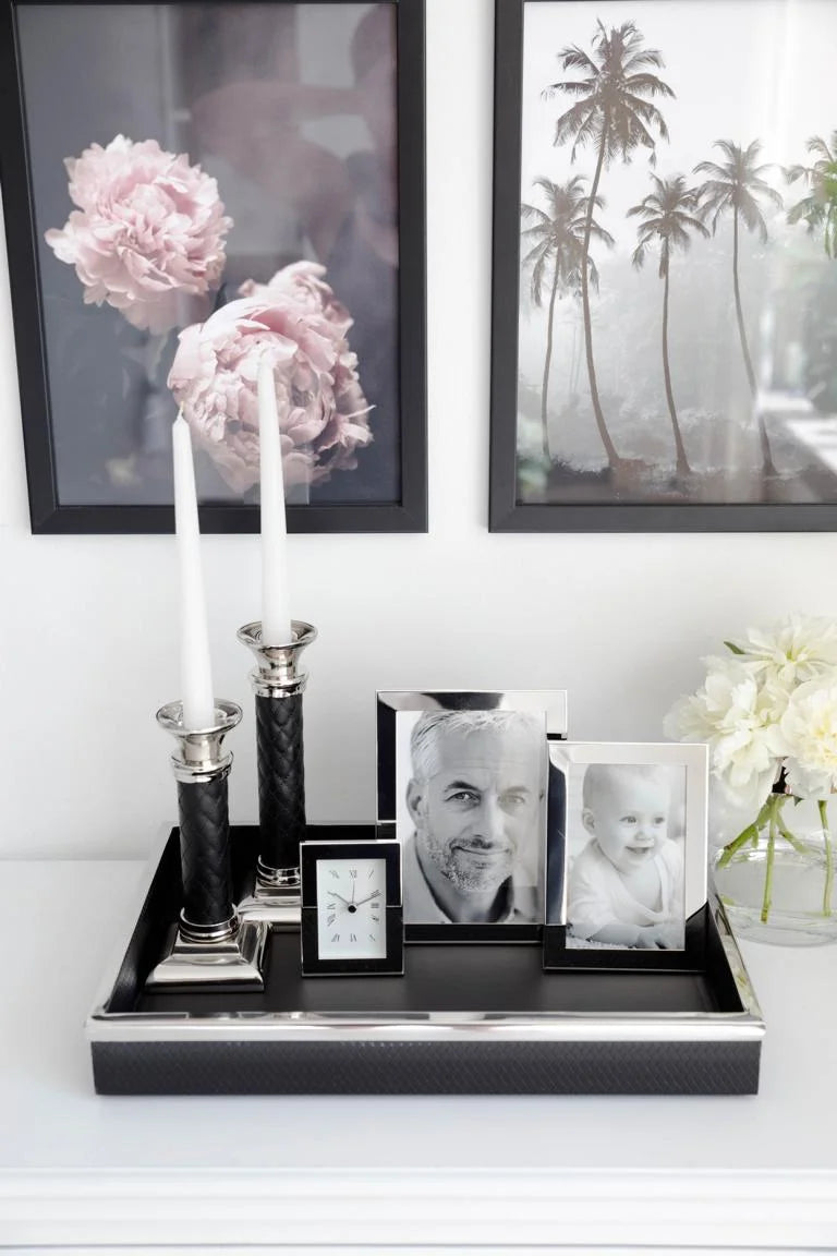 Plateau 38 x 38 cm Tray Jackson Noir, Edzard