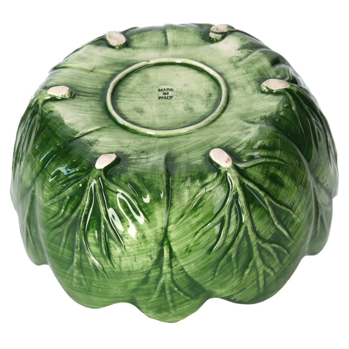 Verza grand saladier vert Ø 29 cm h 12 cm