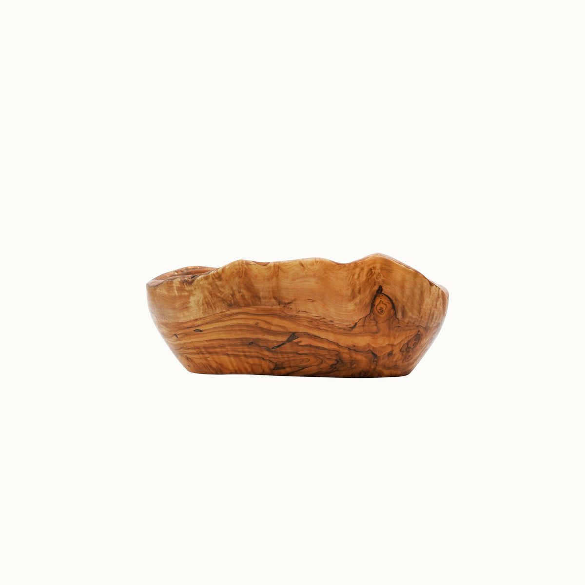 Handcrafted Unique Olive Wood Rustic Fruit Cup
: Diam 29-30*6-11 cm