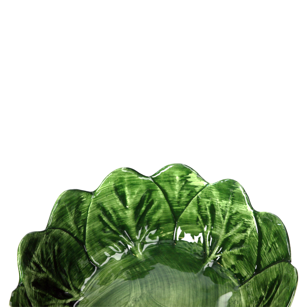 Verza grand saladier vert Ø 29 cm h 12 cm