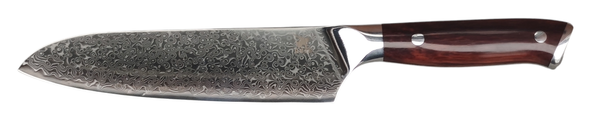 Couteau Pro Santoku 17,5cm, Madagascar, Arthurius