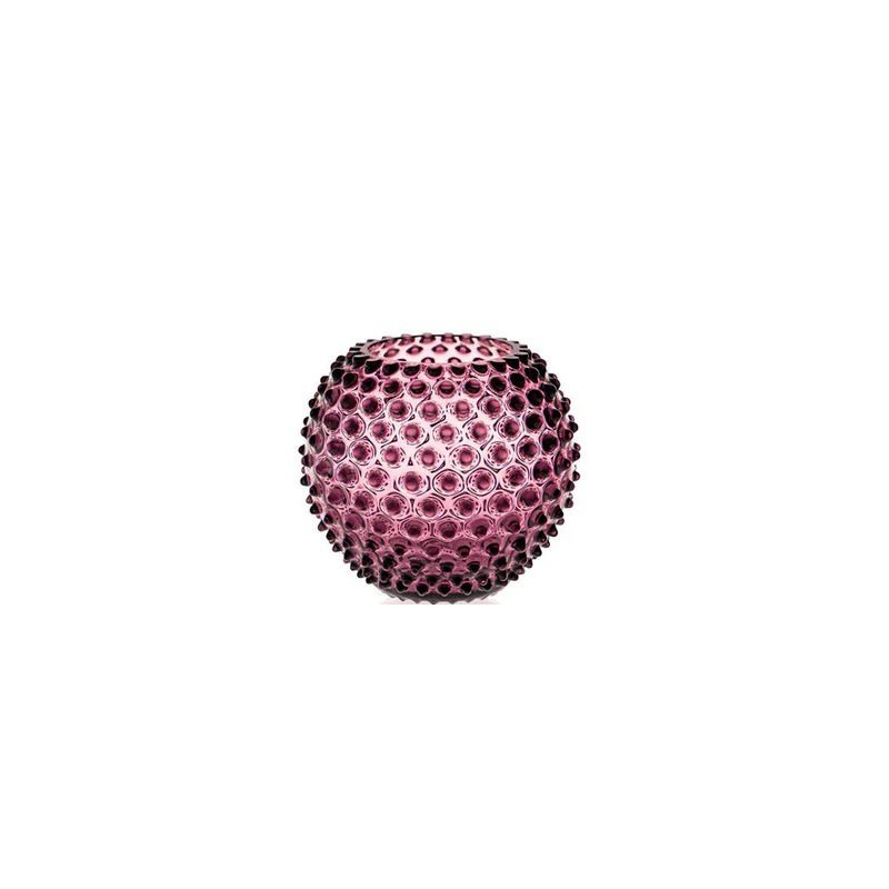 VASE BOULE 15CL, ANANAS AMETHYSTE , Markbein Kibic