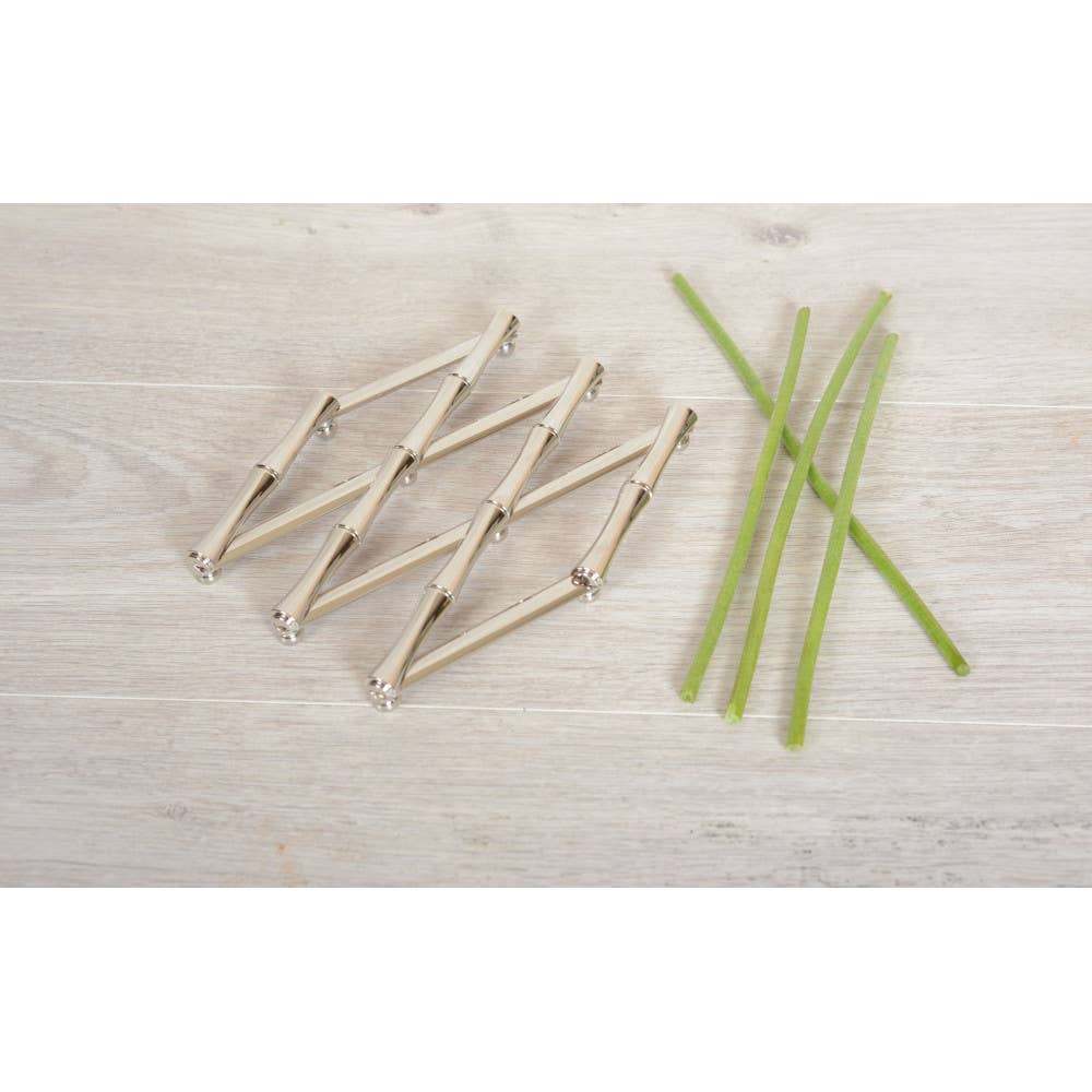 Dessous de plat extensible bambou