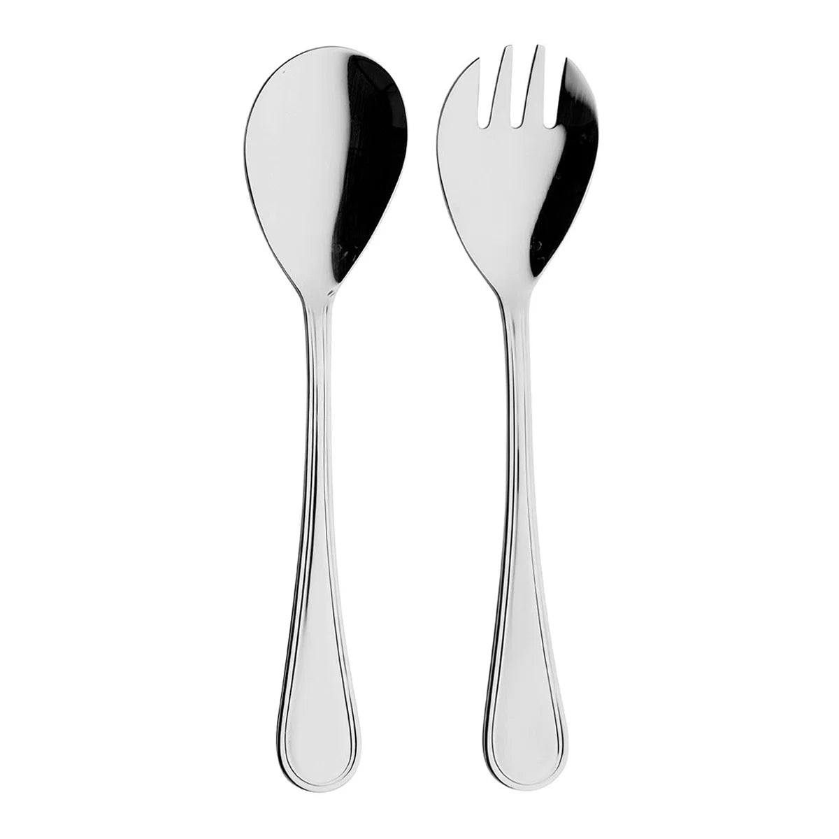 Service à salade, Verlaine Acier Miroir, Guy Degrenne
