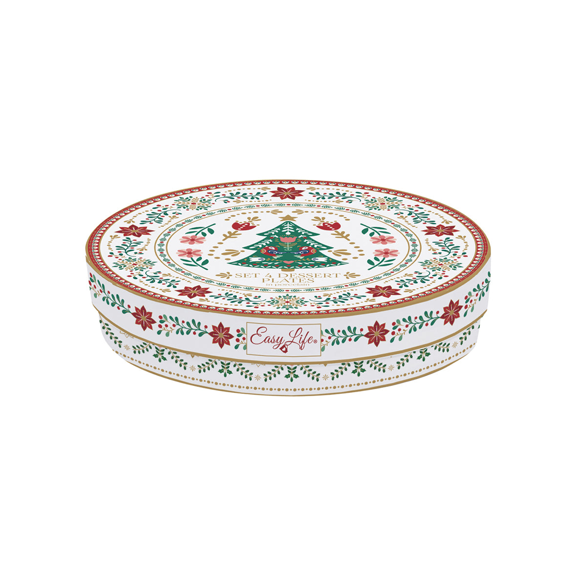 Assiettes à dessert  Ø 19 cm CHRISTMAS FOLK