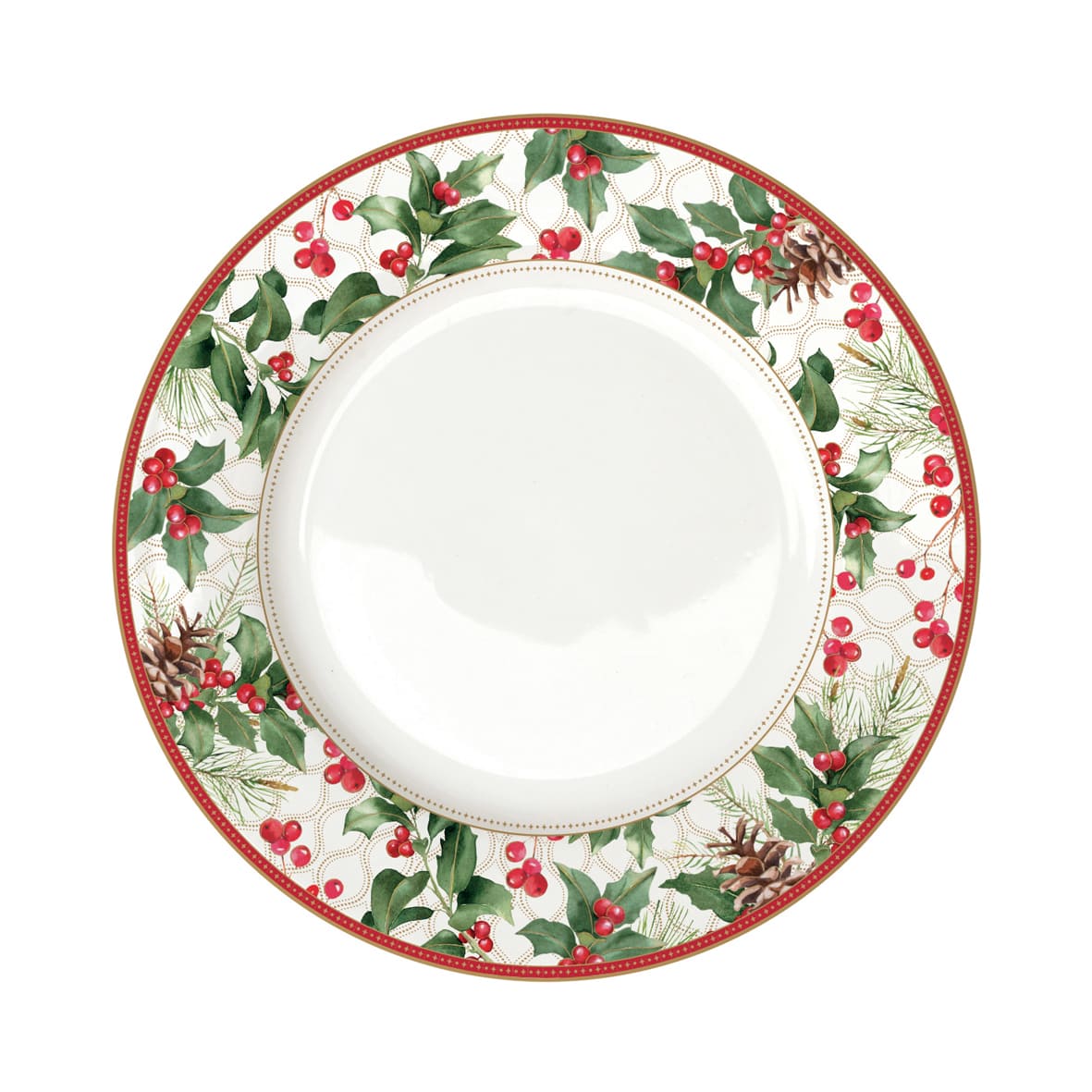 Assiette plate 26,5cm, Christmas Berries