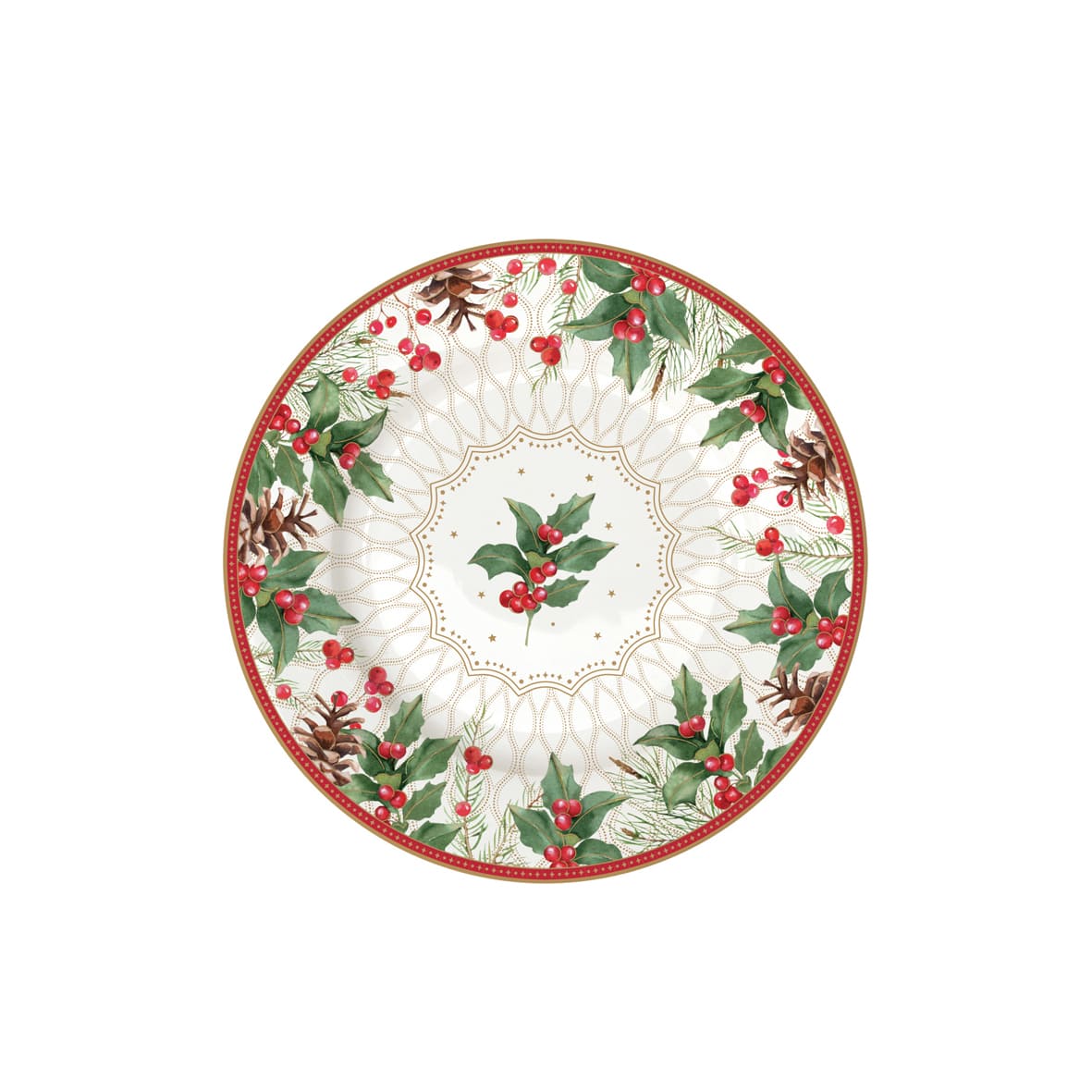 Assiette dessert 19cm, Christmas Berries