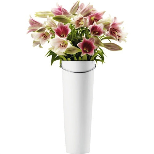 Vase à anse 52cm, Blanc