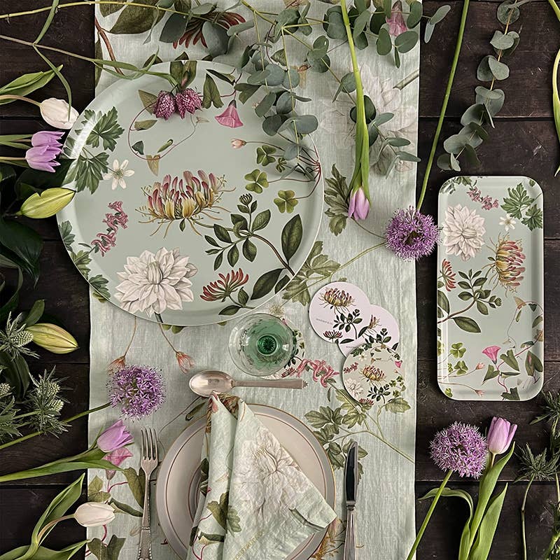 Plateau de service Flora Danica Atlas 32x15 cm - Fabriqué en Europ