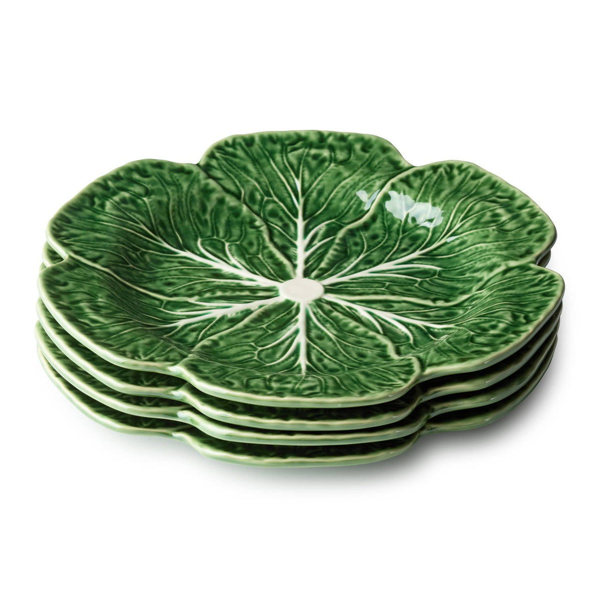 Assiette à dîner 3D feuille de chou Le Jardin, 28 cm
