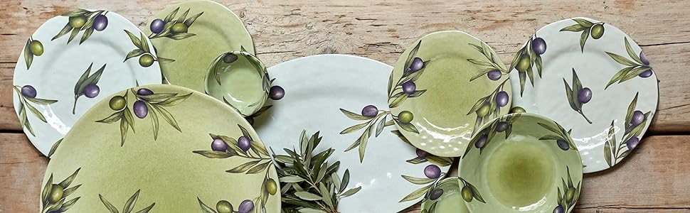 Assiette Plate 27cm Olyvia, Rose & Tulipani, MEYHUI