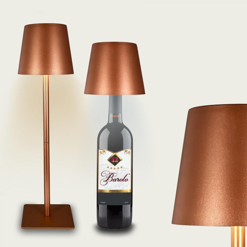 Lampe de Table Led Bronze, Arca