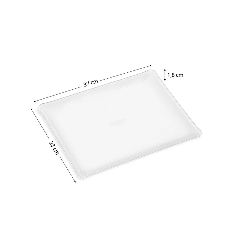 Acrylic tray 37x28cm, Arabela Beige, Platex