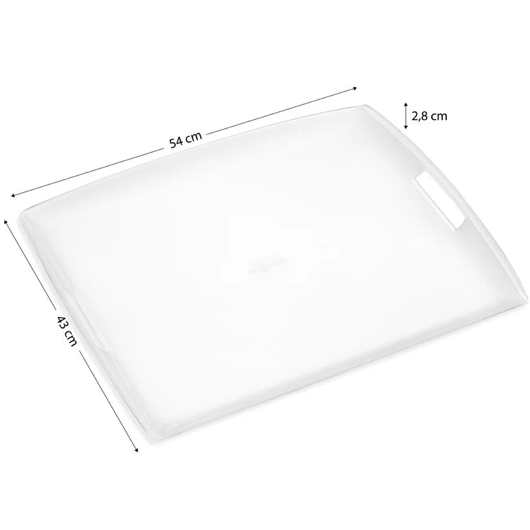 Acrylic tray 54x43cm, Arabela Grey, Platex