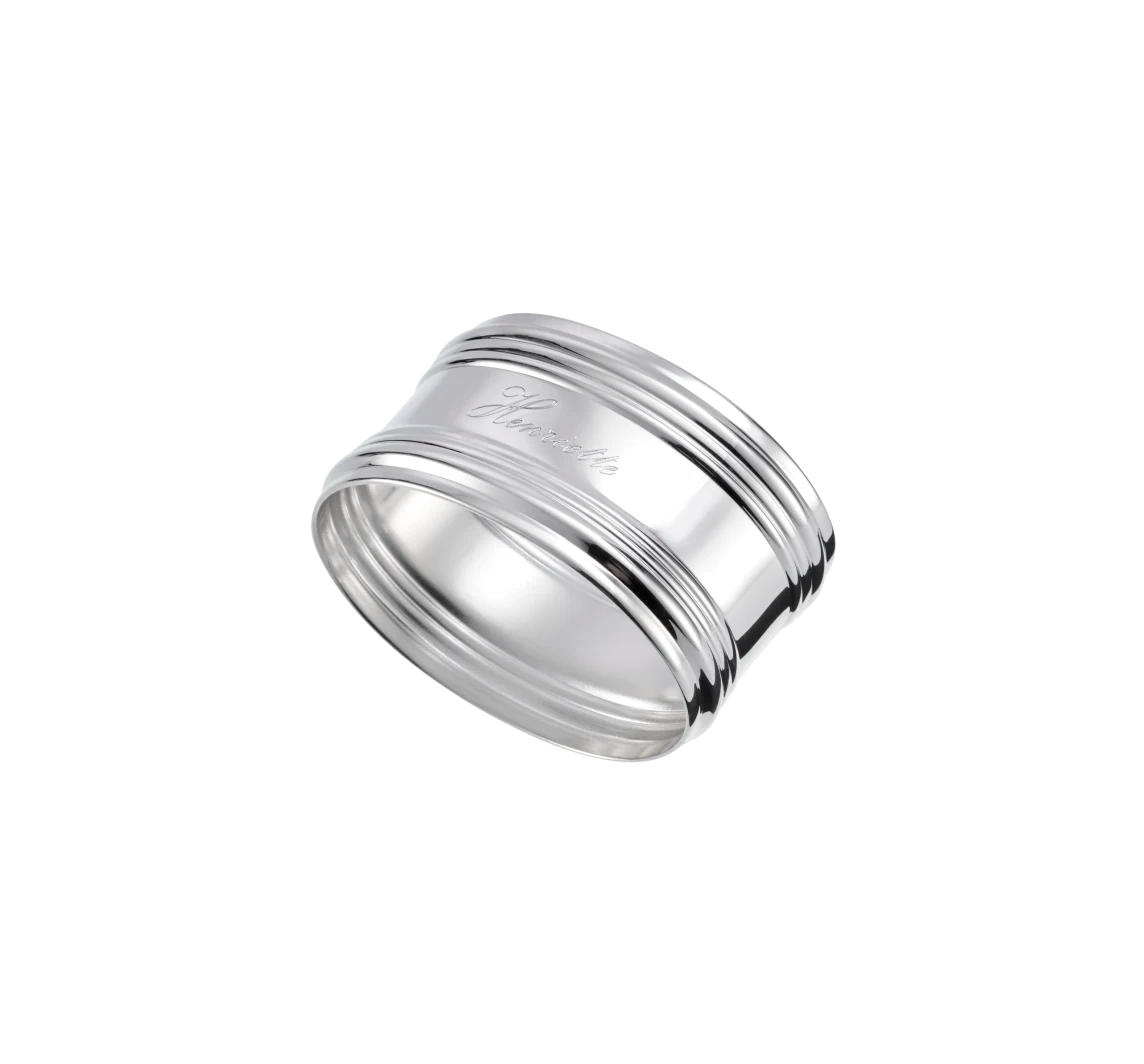 Rond de Serviette, Henriette MA, Christofle