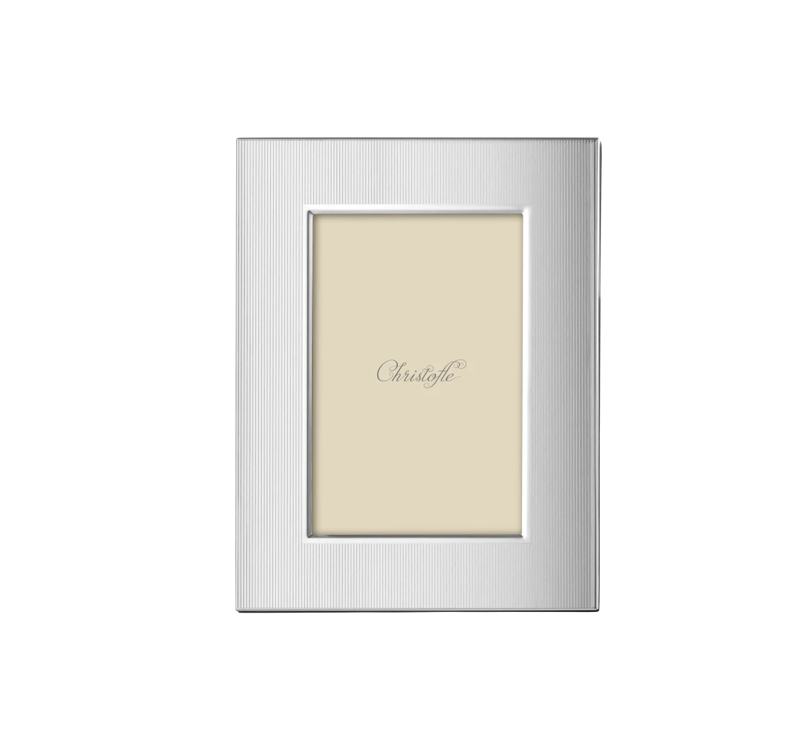 Cadre Photo Acier 10x15cm, America, Christofle