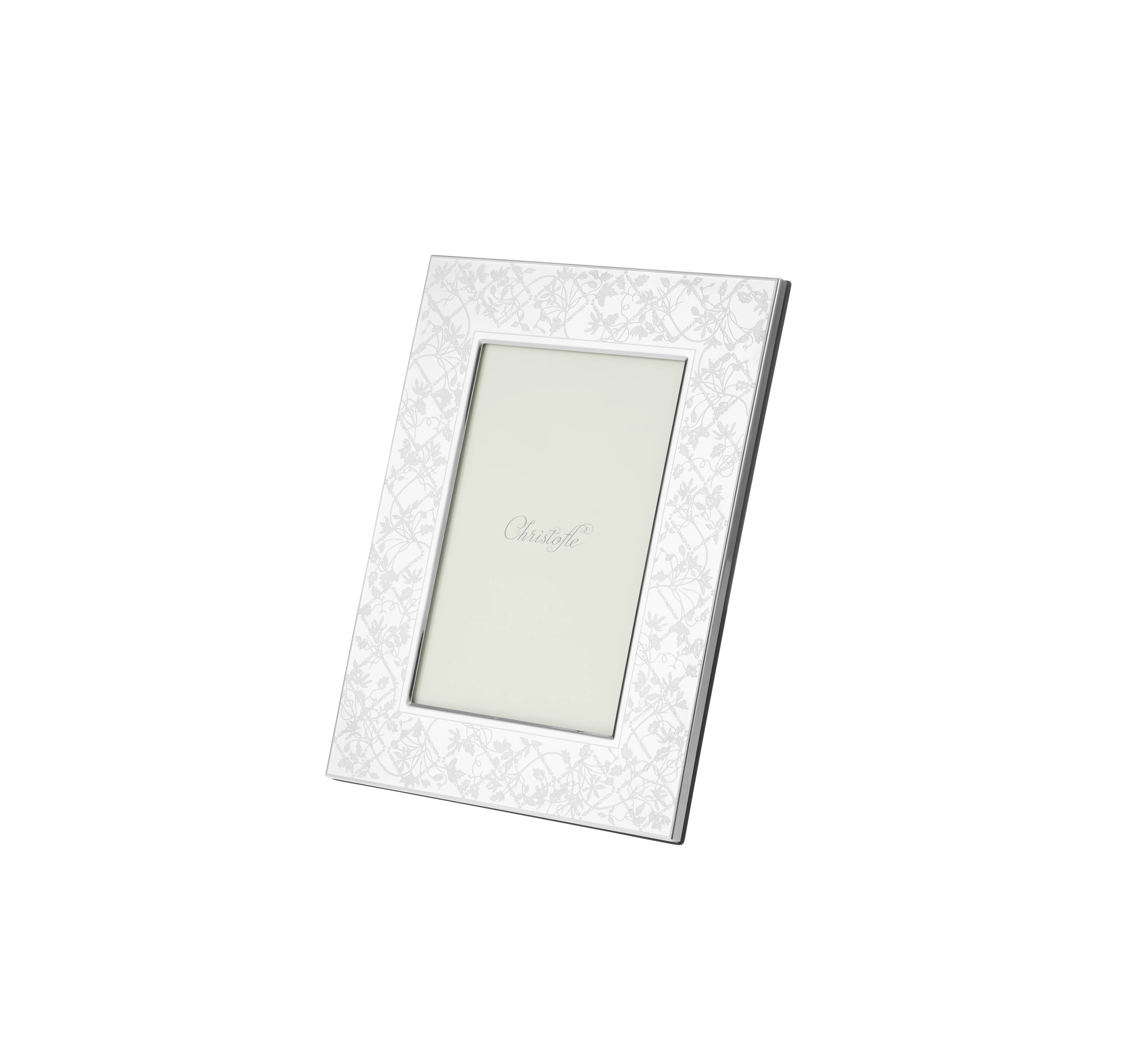 Cadre Photo en Acier 10x15cm, Les Fables, Christofle