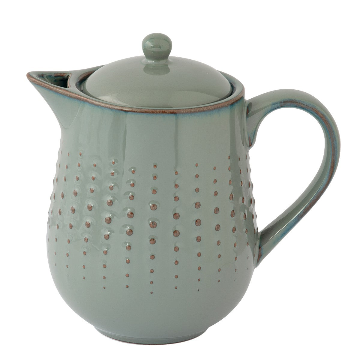 Coffret théière 800ml, Drops Céladon