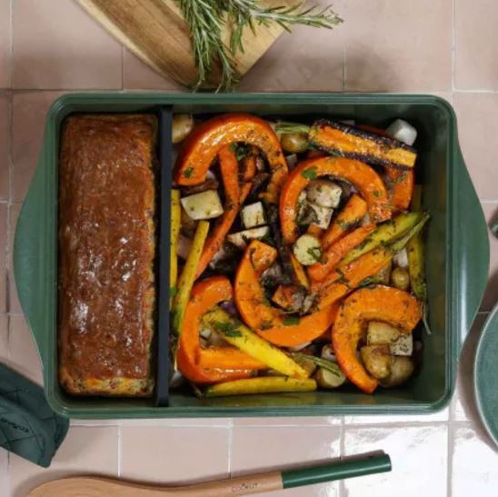 Plat au Four Fougère 43x27x10 cm, Cookut