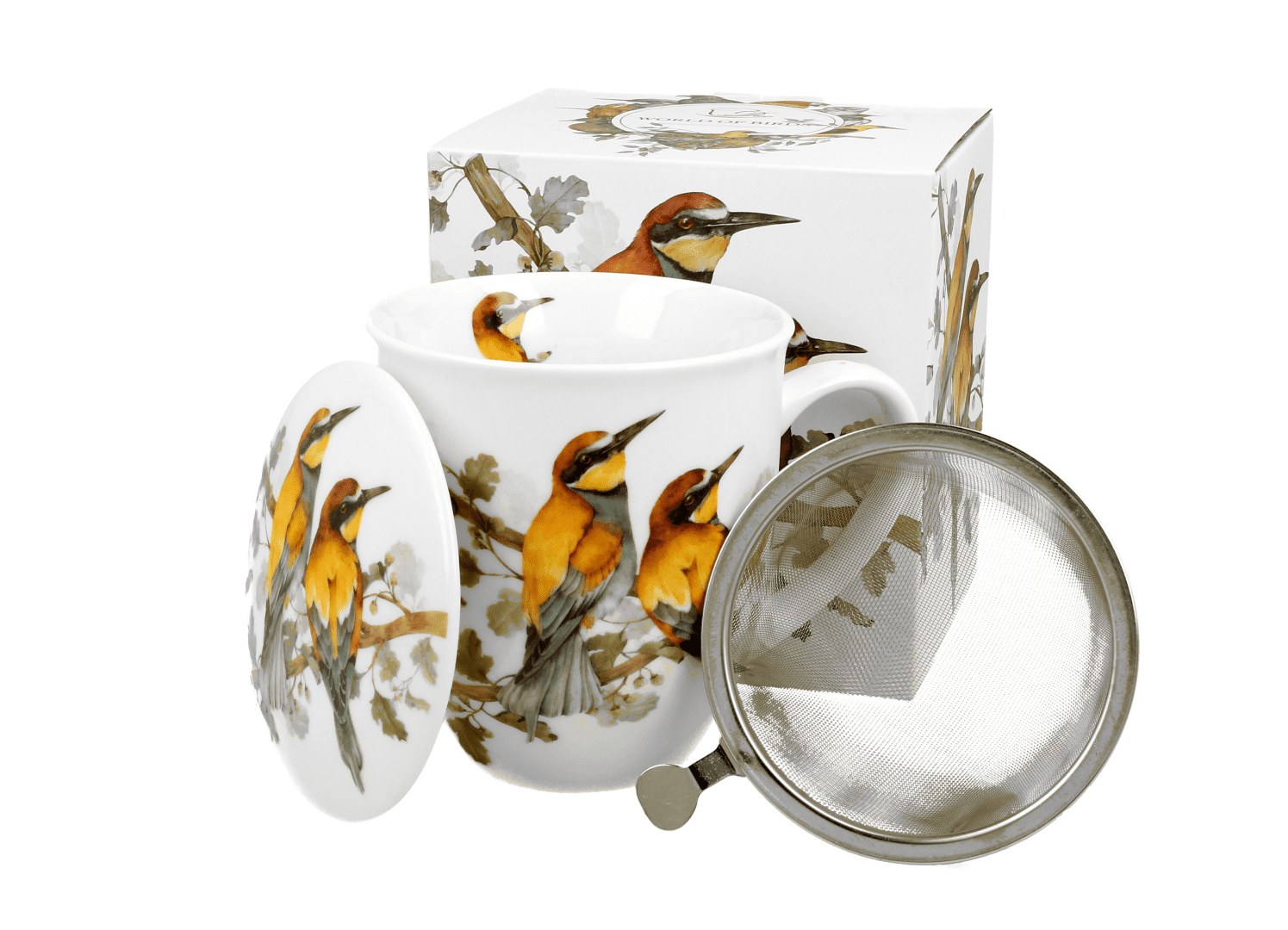 Tisanière 400 ml Guêpiers d'Europe, Duo