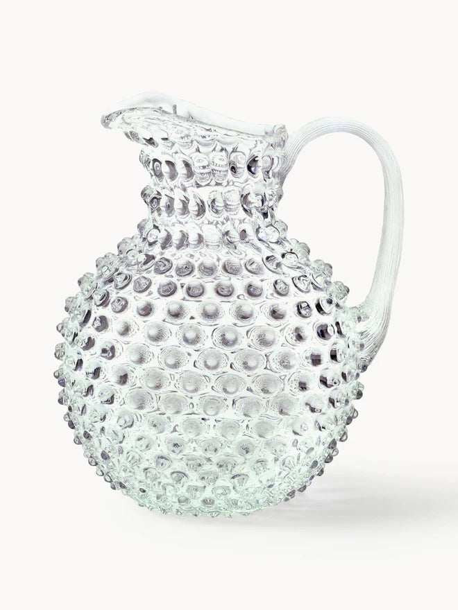 Round Pitcher 2 l, Studded Clear, Klimchi