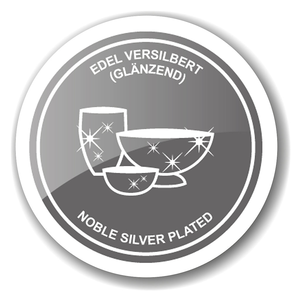 Rond de serviette ovale plat, Set de 4 pièces Faden, Edzard