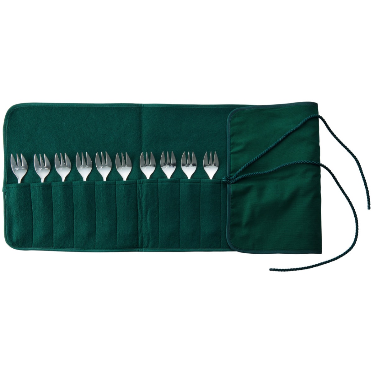 Trousse pour 12 couverts, Ercuis