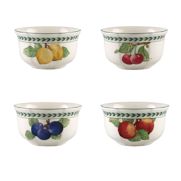 Ensemble de 4 Bols, French Garden Modern Fruits, Villeroy & Boch