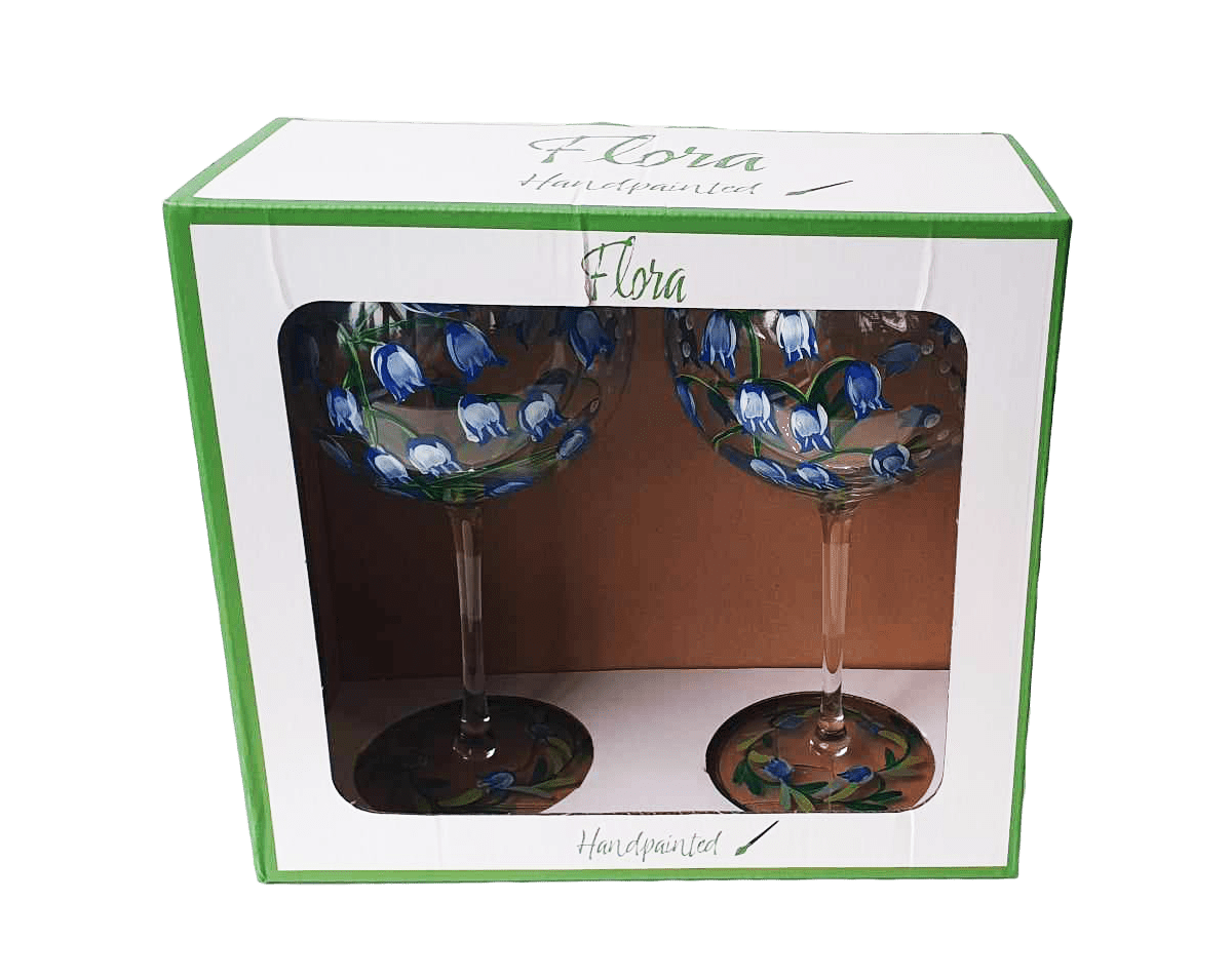Verre Flora Gin, 650ml, Set de 2, Flora