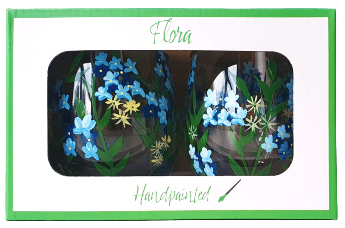 Gobelets Forgetmenot, 450ml, 2-pack, Flora