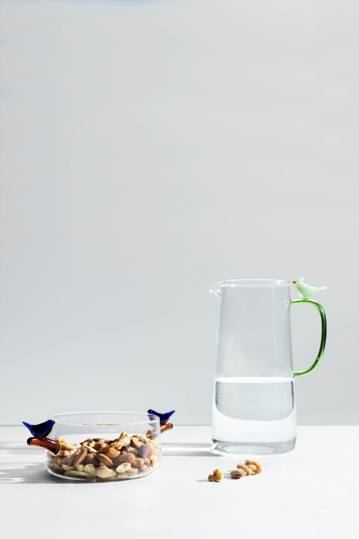 Carafe Green Bird, Birds, Ichendorf